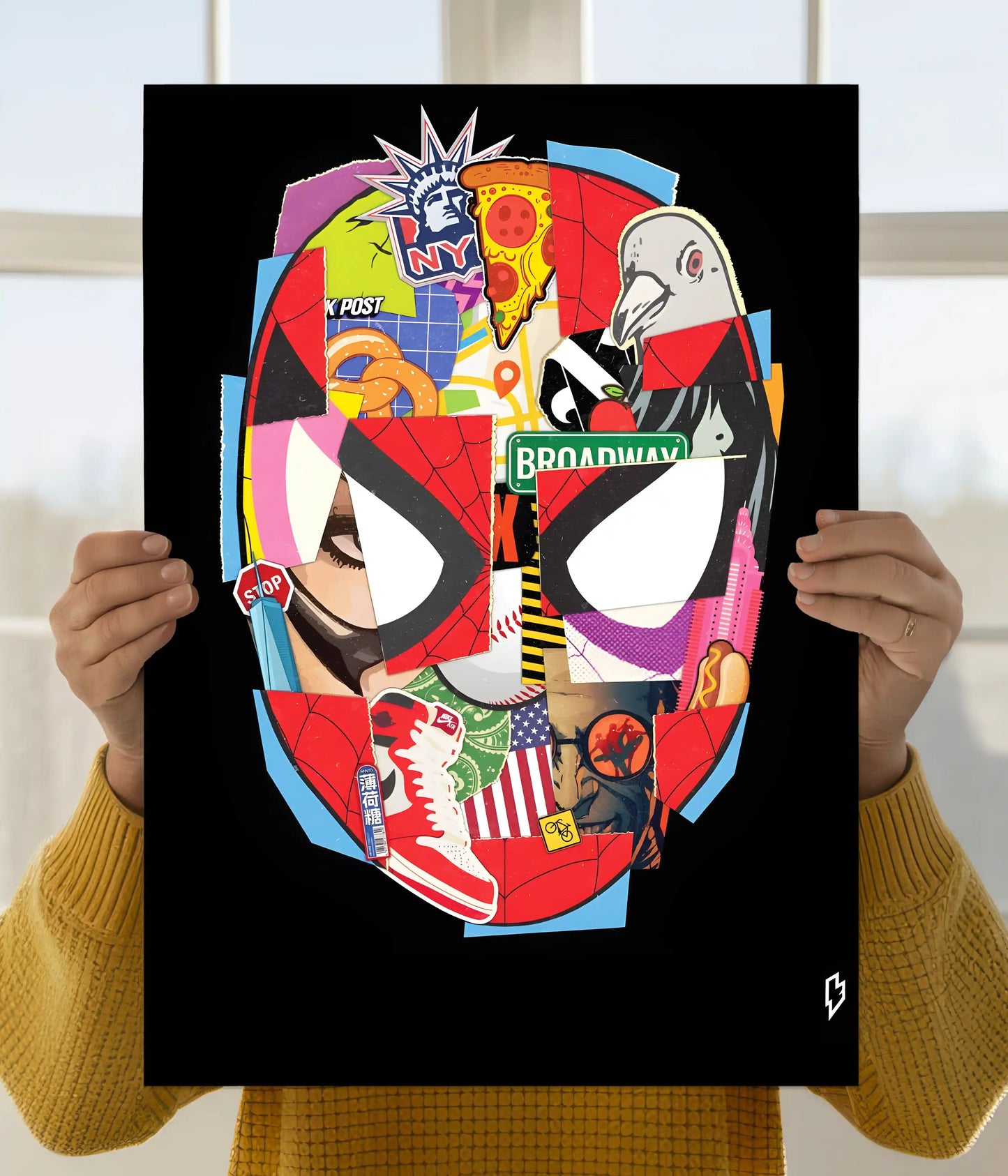 Spider-Man Urban Collage Wall Poster Main Image - Everanta