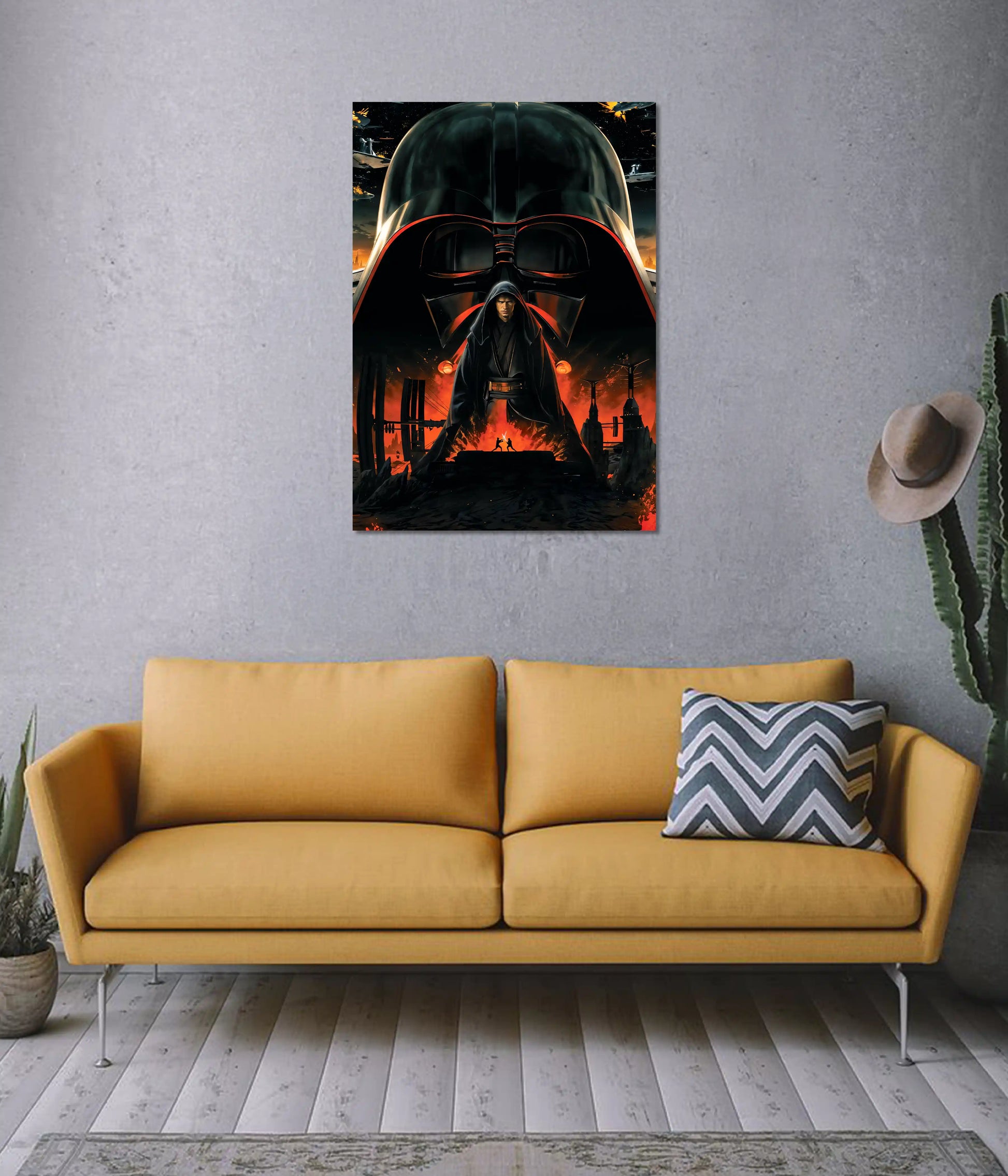 Star Wars Darth Vader Poster – Rise of the Dark Side on Wall - Everanta