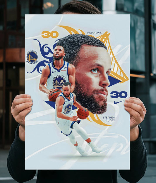 Stephen Curry – Golden Shot Wall Poster Main Image - Everanta