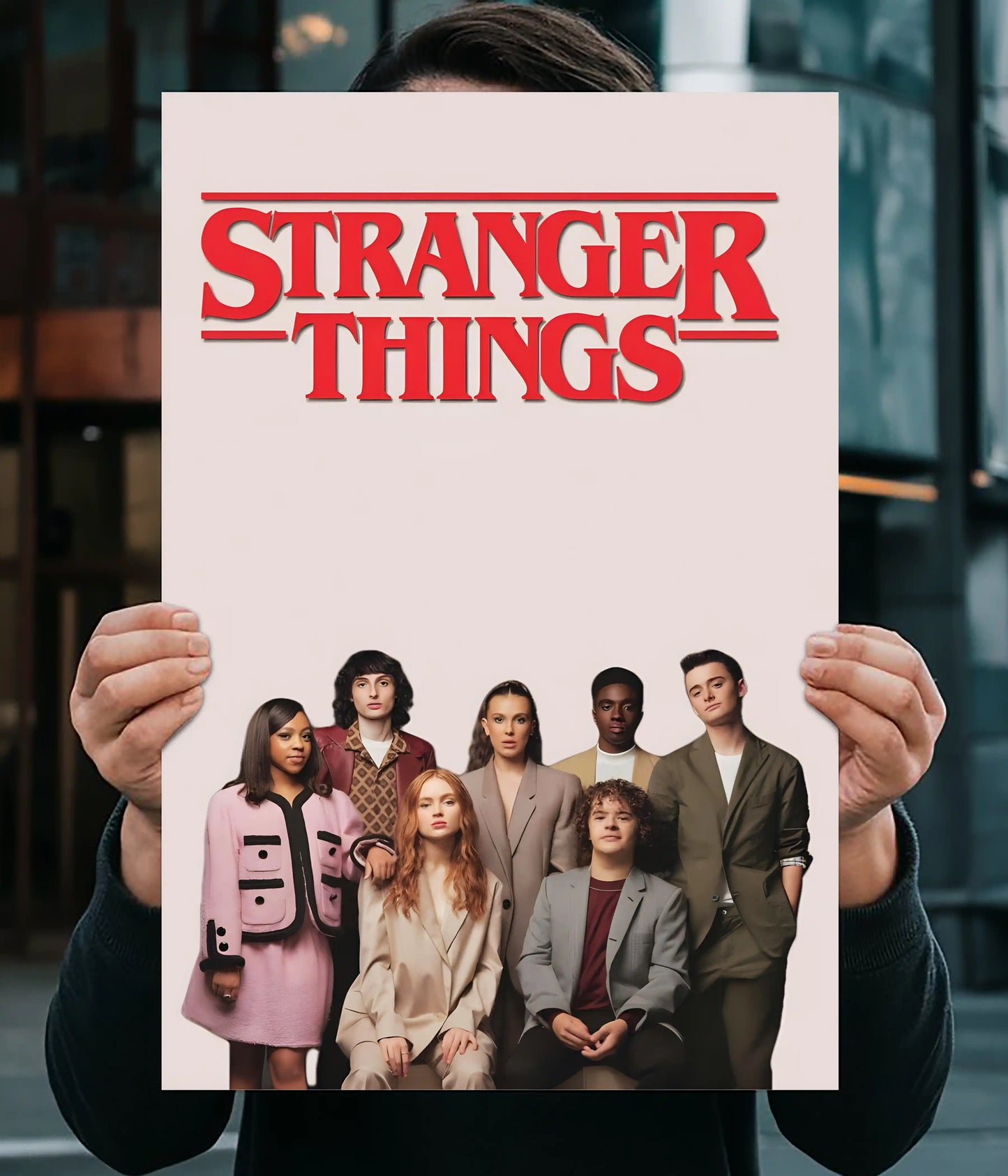 Stranger Things Cast Aesthetic Wall Poster Main Image - Everanta