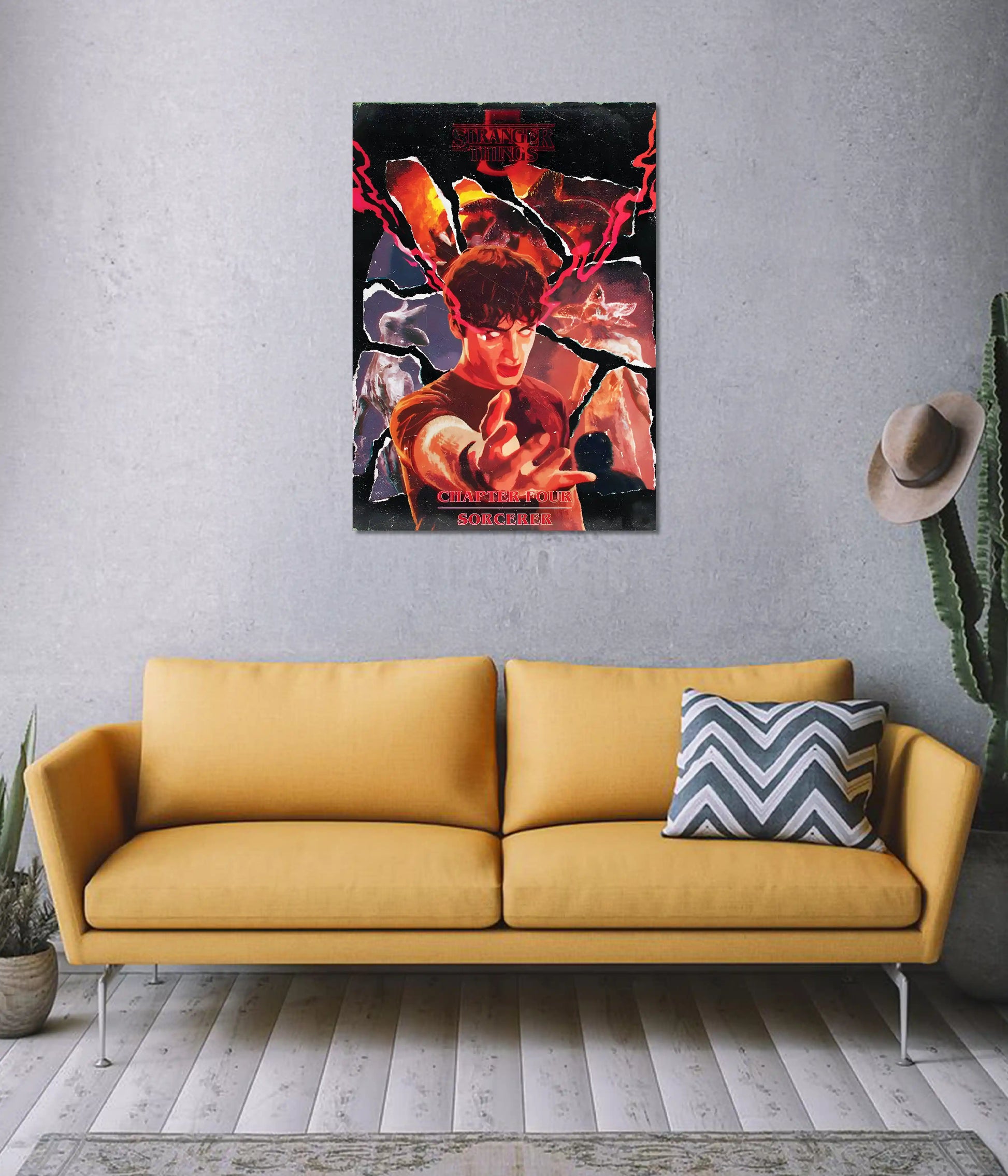 Stranger Things – Chapter Four: Sorcerer Poster on Wall - Everanta