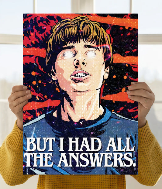 Stranger Things – I Had All The Answers Poster Main Image - Everanta