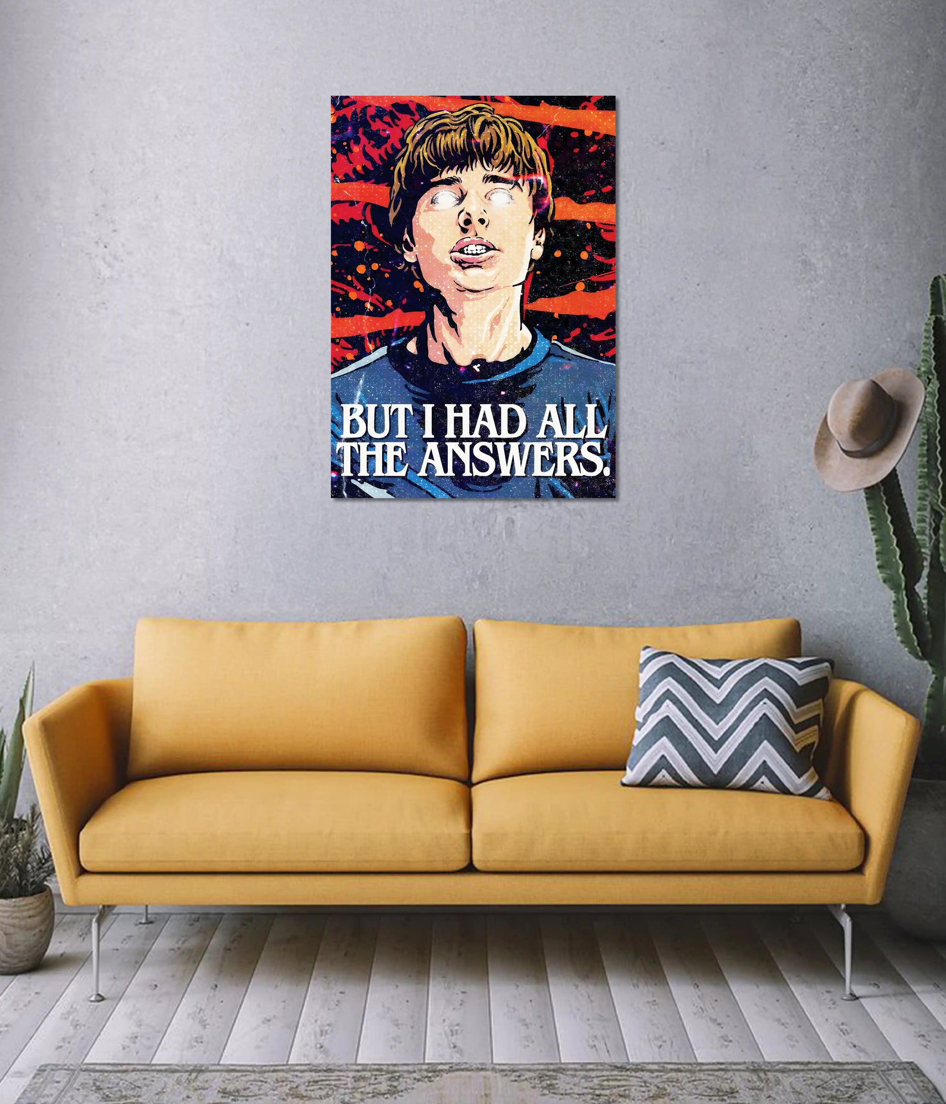 Stranger Things – I Had All The Answers Poster on Wall - Everanta