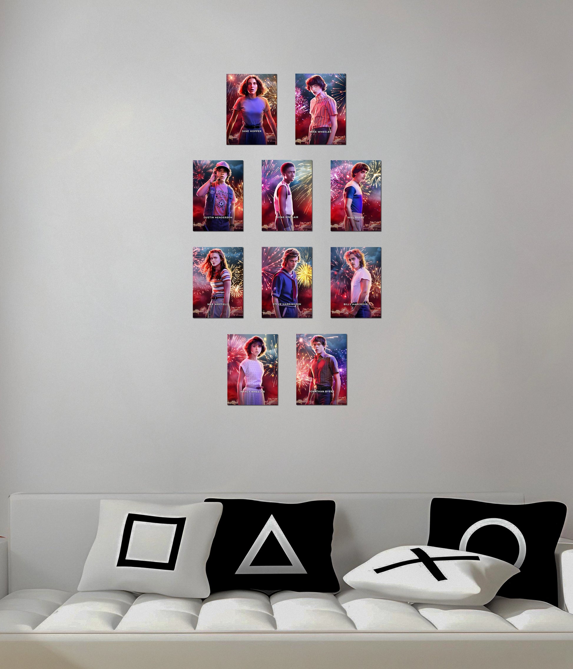 Stranger Things Poster Set of 10 Posters - Everanta