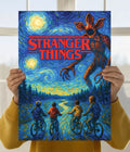 Stranger Things Starry Night Escape Poster