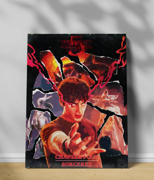 Stranger Things – The Sorcerer Canvas Print Main Image - Everanta
