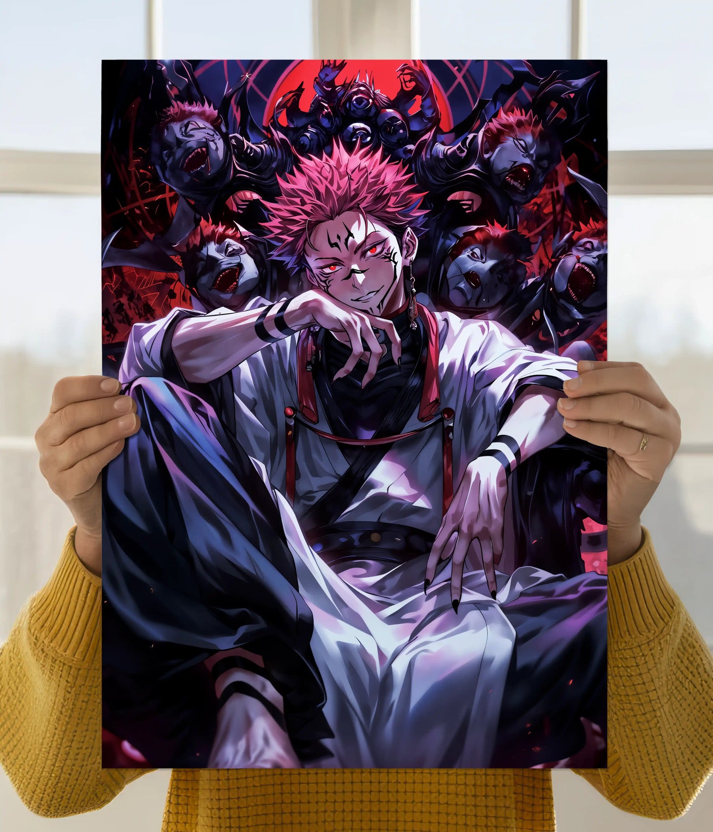 Sukuna – King of Curses Jujutsu Kaisen Poster Main Image - Everanta