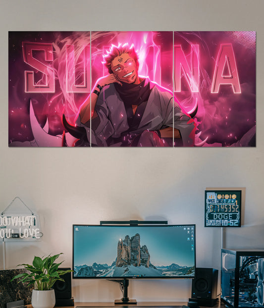 Sukuna Split Poster – The King of Curses Main Image - Everanta