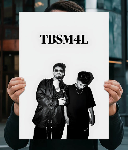 TBSM4L – Seedhe Maut Minimal Wall Poster Main Image - Everanta