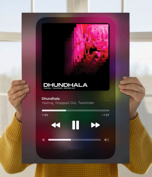 Talwiinder – Dhundhala Music Player Poster Main Image - Everanta