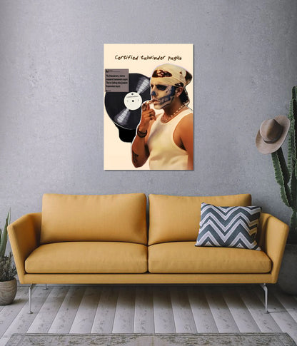 Talwiinder Haseen Aesthetic Poster on Wall - Everanta