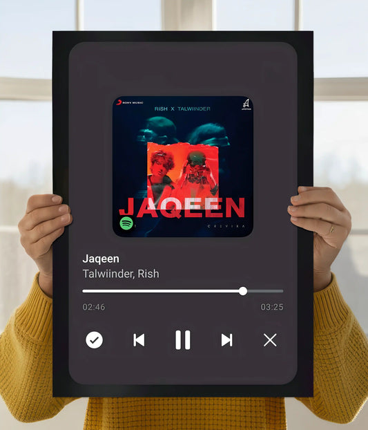 Talwiinder – Jaqeen Music Player Poster Main Image - Everanta