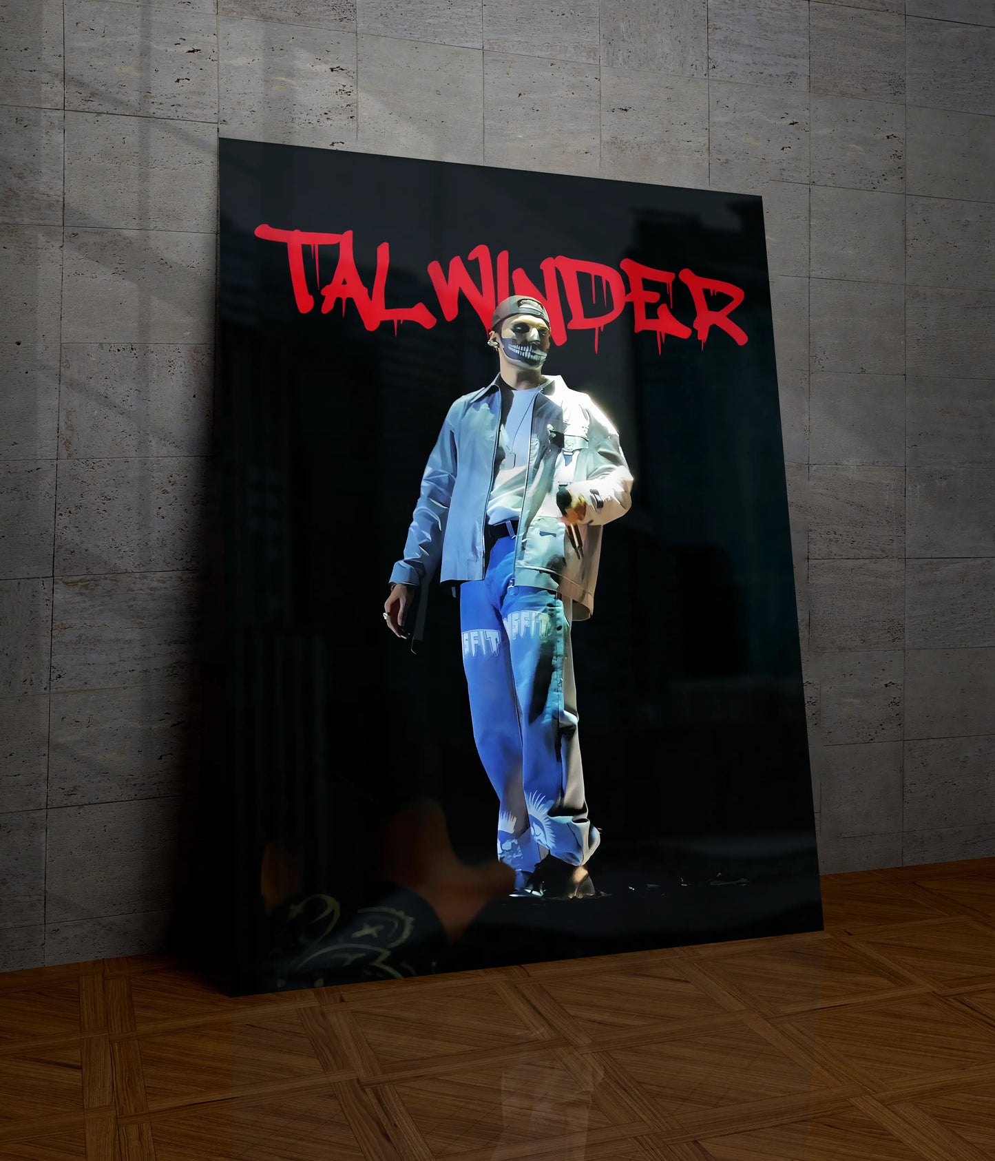 Talwiinder Live Stage Metal Poster Main Image - Everanta