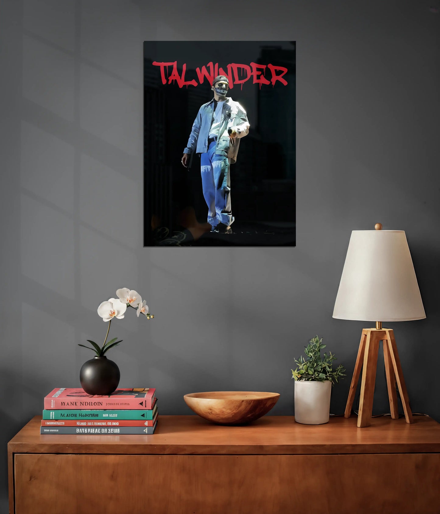 Talwiinder Live Stage Metal Poster on Wall - Everanta