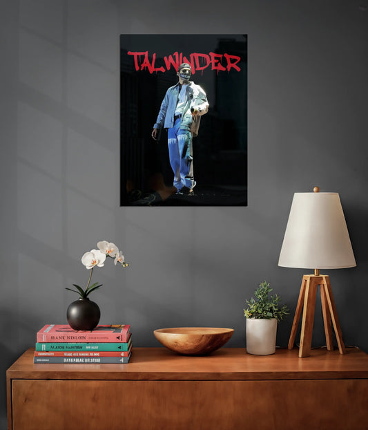 Talwiinder Live Stage Metal Poster on Wall - Everanta