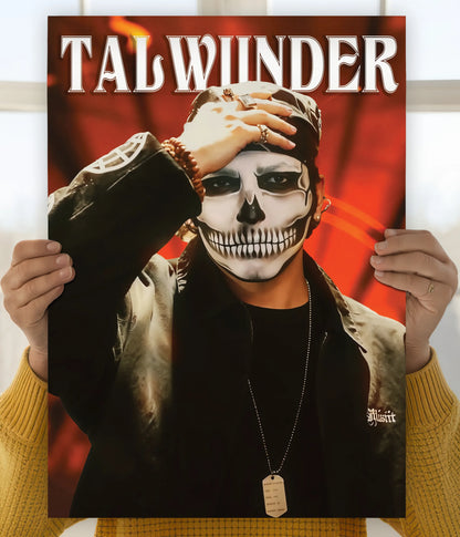 Talwiinder – Skull Mask Wall Poster Main Image - Everanta
