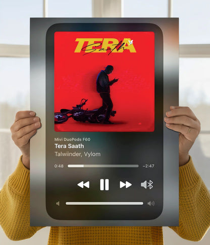 Talwiinder – Tera Saath Music Player Poster Main Image - Everanta