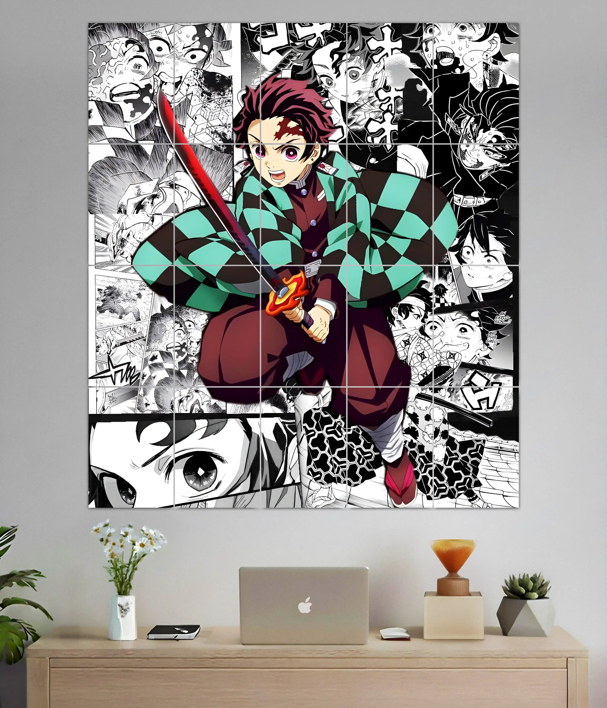 Tanjiro Kamado 20-Piece Split Poster Main Image - Everanta