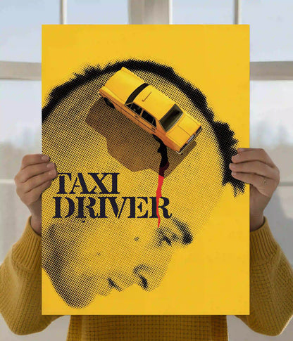 Taxi Driver Artistic Movie Poster Main Image - Everanta