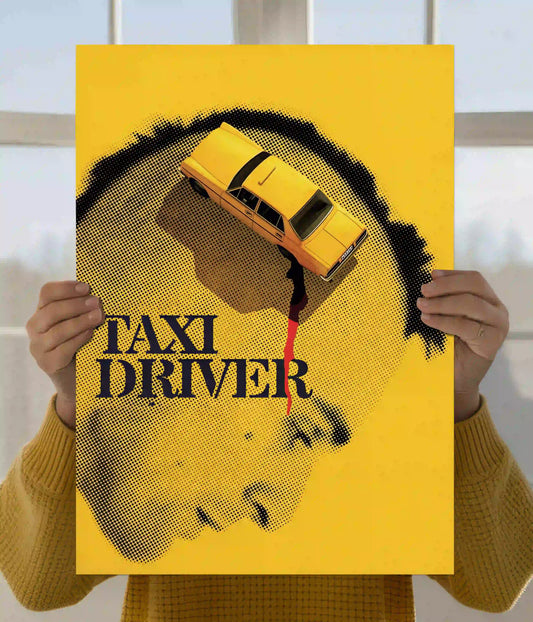Taxi Driver Artistic Movie Poster Main Image - Everanta