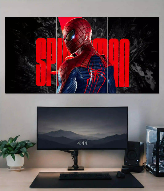 The Amazing Spider-Man Red Legacy Split Poster Main Image - Everanta