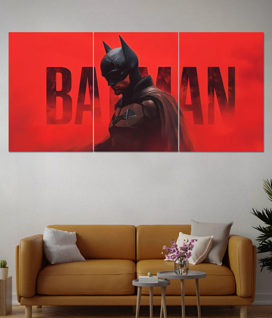 The Batman Split Poster - Everanta