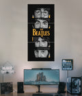 The Beatles Iconic Faces – Music Split Wall Poster