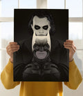 The Dark Knight – Joker Behind Batman Poster