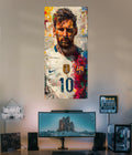 The GOAT – Lionel Messi Split Poster