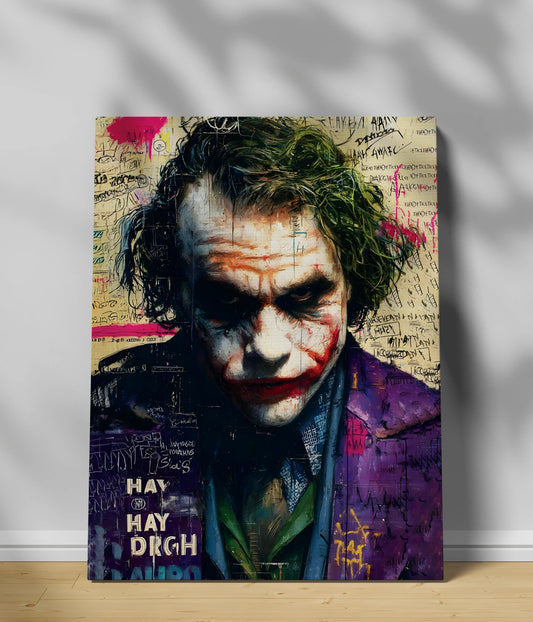 The Joker: Chaos Within Canvas Print Main Image - Everanta
