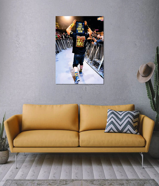 The Last Time Is Now – John Cena WWE Poster on Wall - Everanta