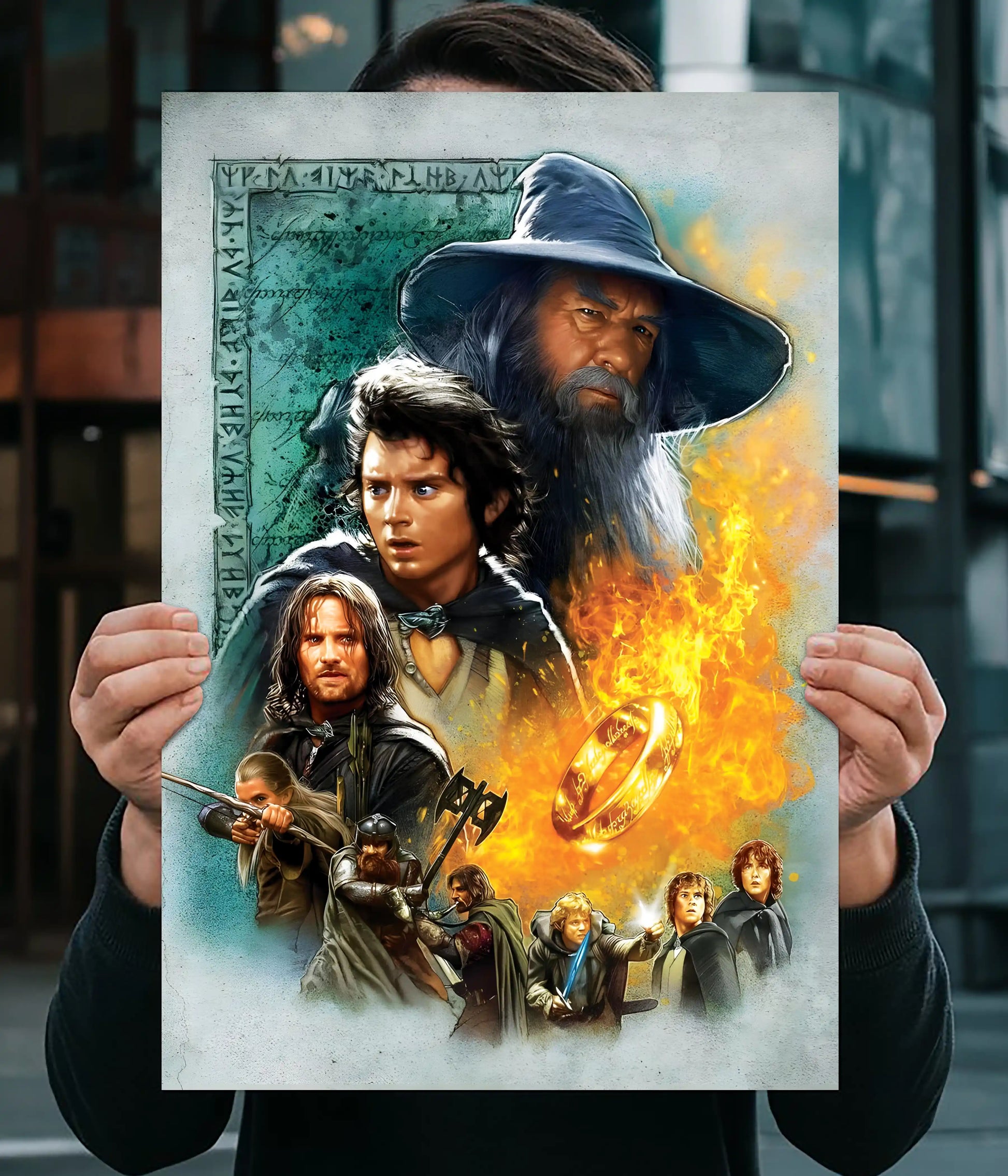 The One Ring Poster – Epic Fantasy Main Image - Everanta