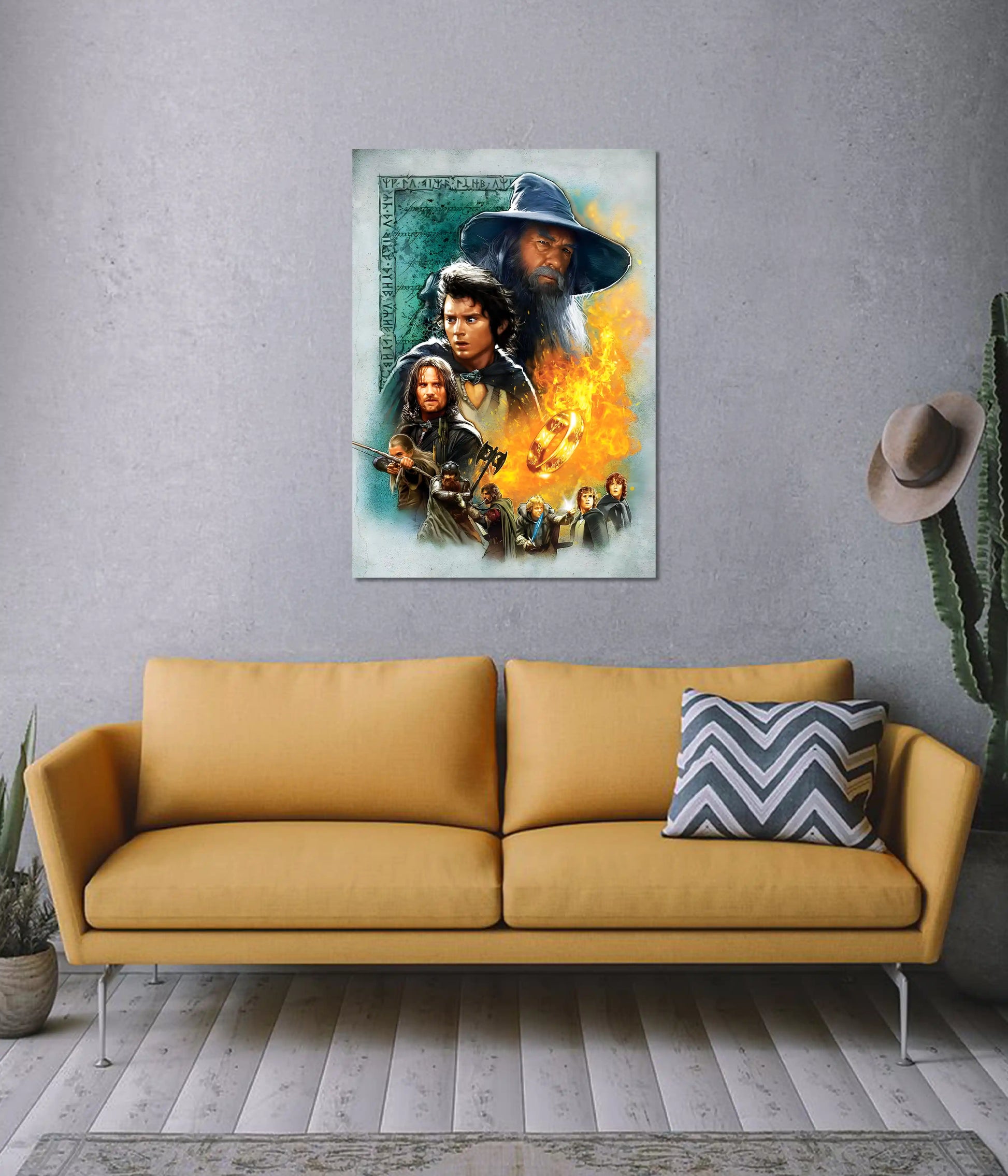 The One Ring Poster – Epic Fantasy on Wall - Everanta