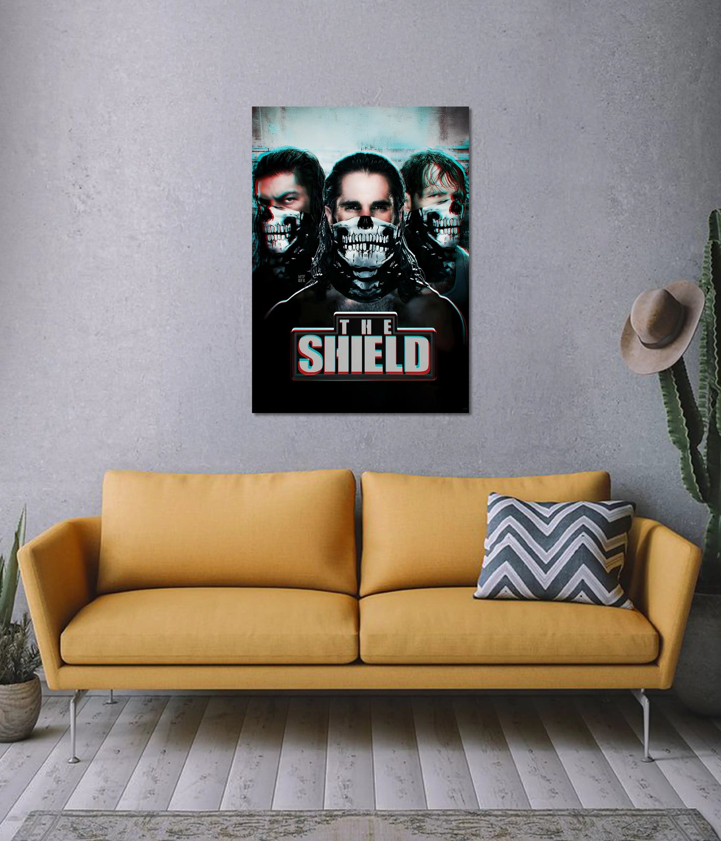 The Shield – WWE Brotherhood Wall Poster on Wall - Everanta
