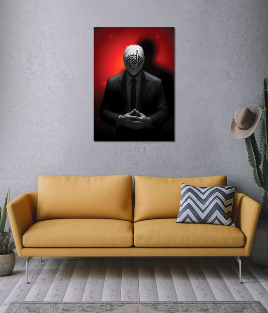The Silent Watcher – Dark Poster on Wall - Everanta