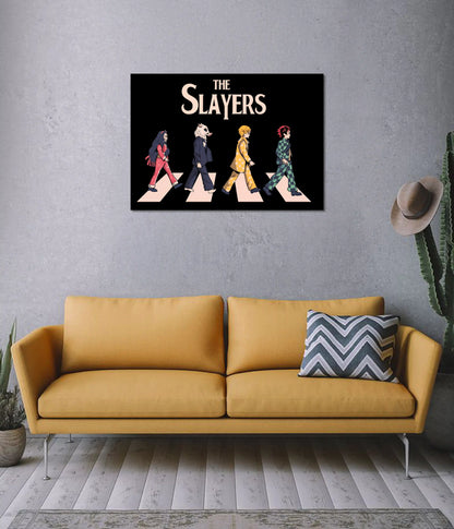 The Slayers Walk – Demon Slayer Poster on Wall - Everanta
