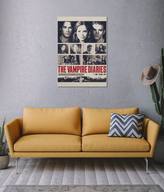 The Vampire Diaries – Iconic Moments Wall Poster on Wall - Everanta
