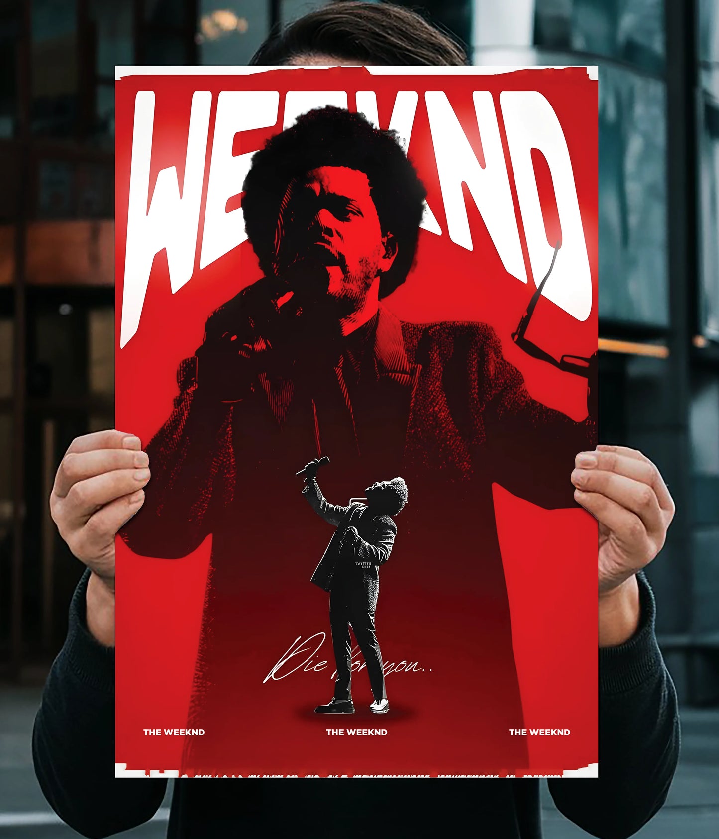 The Weeknd – Die For You Wall Poster Main Image - Everanta
