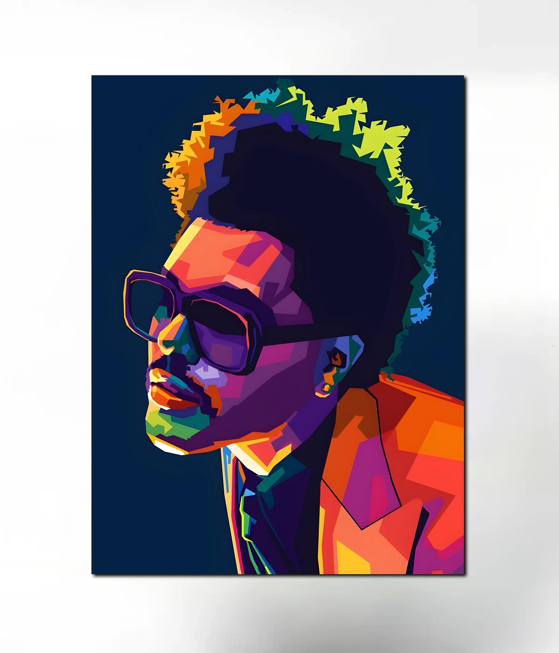 The Weeknd Pop Art Metal Poster Main Image - Everanta