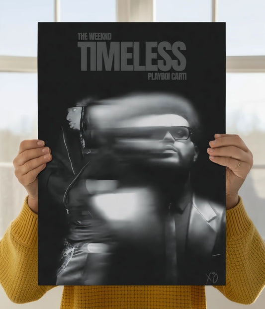 The Weeknd “Timeless” Black Aesthetic Poster Main Image - Everanta