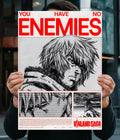 Thorfinn "You Have No Enemies" Vinland Saga Poster