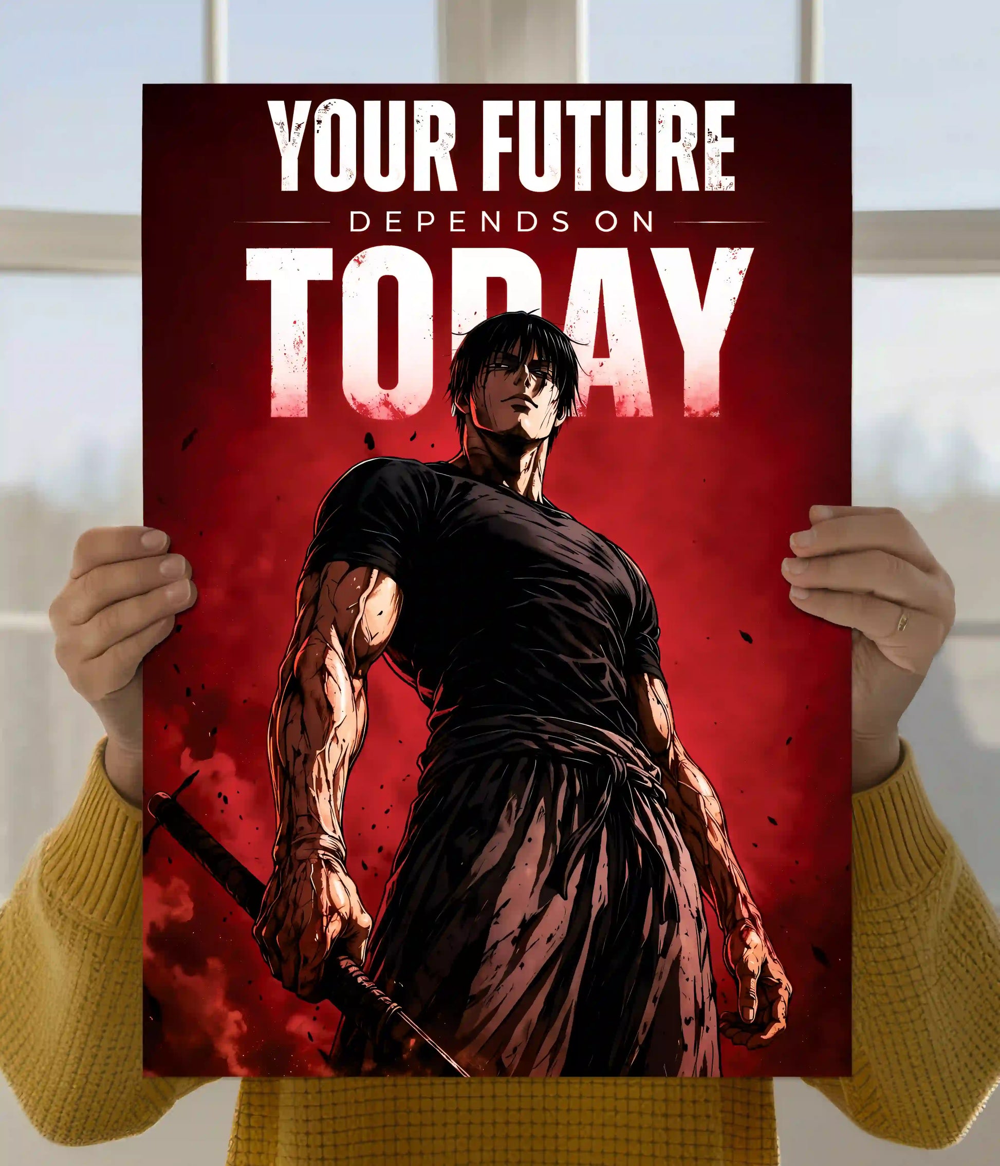 Toji Fushiguro Quote - Jujutsu Kaisen Poster Main Image - Everanta