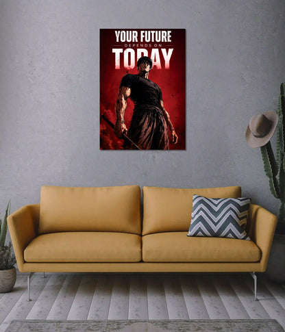 Toji Fushiguro Quote - Jujutsu Kaisen Poster on Wall - Everanta