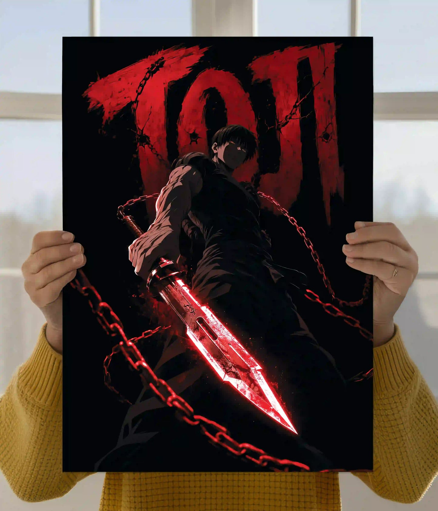 Toji Fushiguro Shadow Reaper Poster Main Image - Everanta