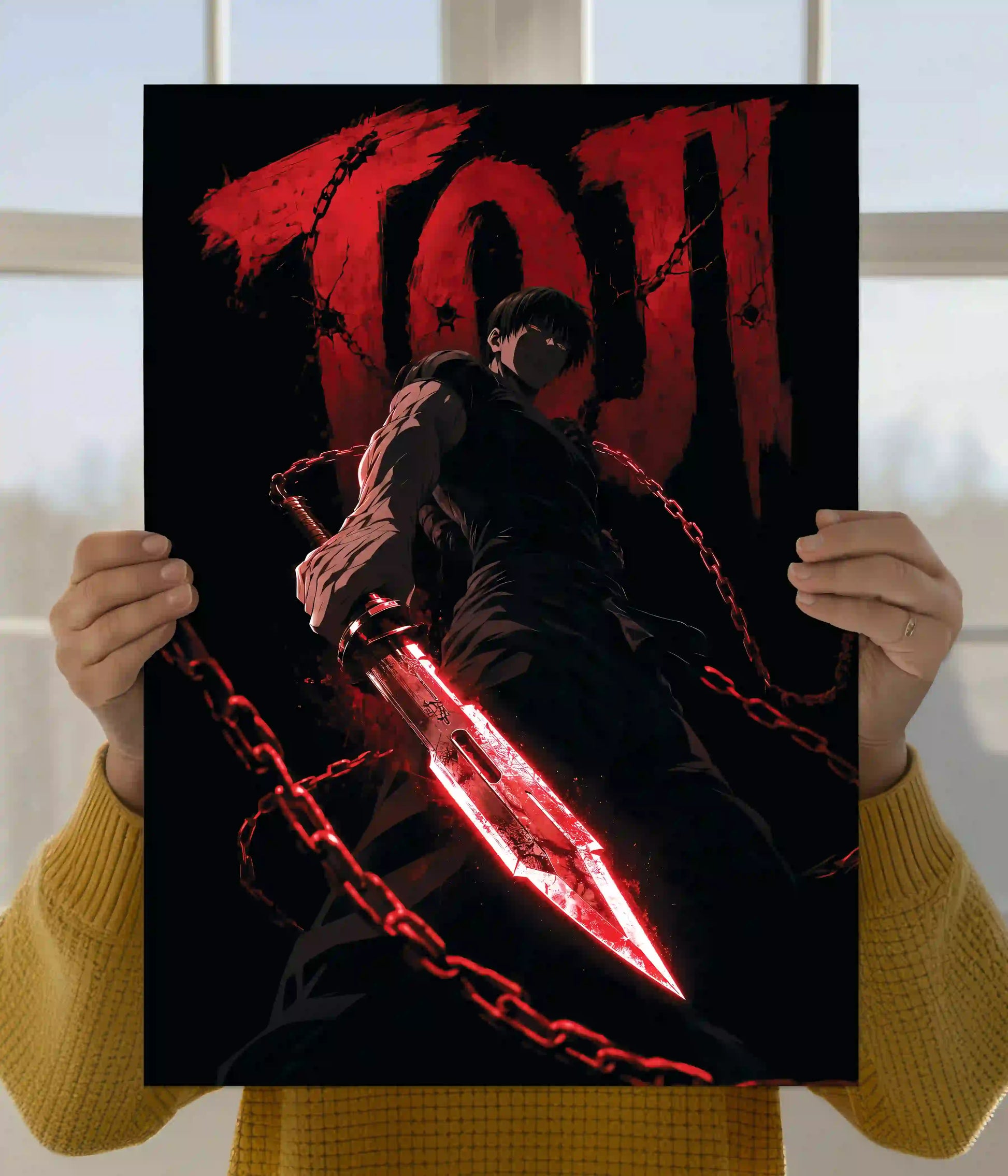 Toji Fushiguro Shadow Reaper Poster Main Image - Everanta