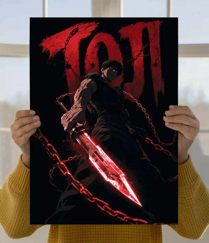 Toji Fushiguro Shadow Reaper Poster Main Image - Everanta
