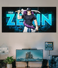 Toji Zenin Split Poster – Jujutsu Kaisen Anime Wall Art