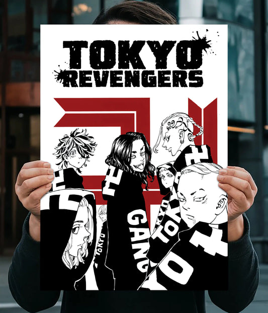 Tokyo Revengers Gang Anime Wall Poster Main Image - Everanta