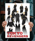 Tokyo Revengers Toman Gang Anime Wall Poster