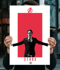 Tony Stark – Iron Man Minimalist Wall Poster